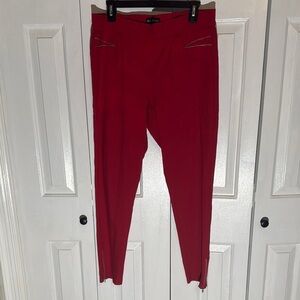 Fashion to Figure Red Skinny Pants
